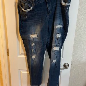 Plus size skinny jeans